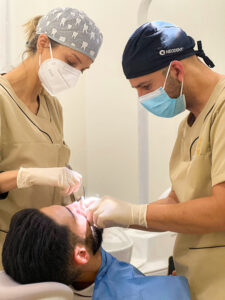 Intervenção médico dentista